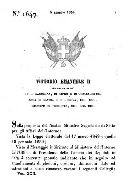Raccolta degli atti del Governo di Sua Maestà il re di Sardegna
